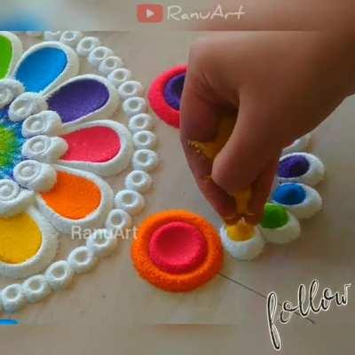 Rangoli - An Indian art form