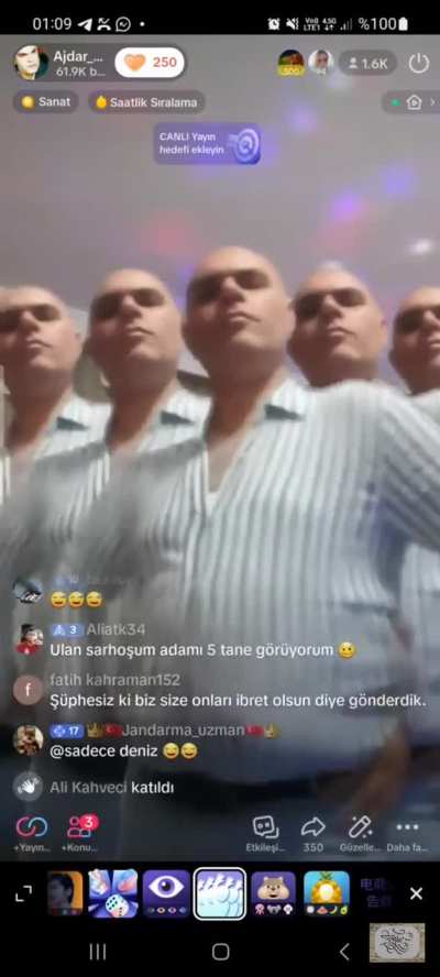 Avarage streamer in Turkey