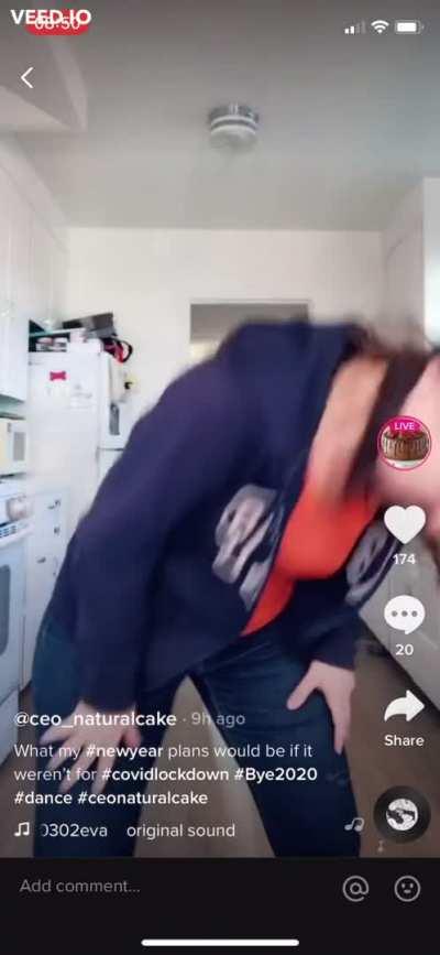 Cougar Dancing Dress Porn GIF by