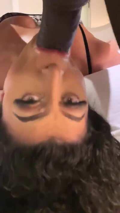 Marina getting facefucked