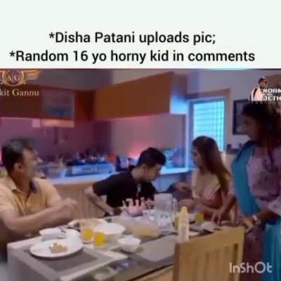 16 yo old? Mujhe toh lagta hain har aadmi ka yahi soch ata hoga kutiya disha ko dekh ke 😂. Btw she is winning the most hated actress vote conducted couple of nights ago by a landslide margin. Mods attach the link in the comments so that guys who missed it