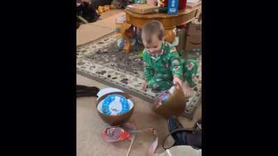 What? That’s how I open presents too.