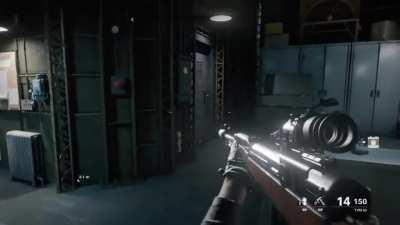 Apparently this is what happens when you successfully pick the 5 spring lock in Red Light, Greenlight