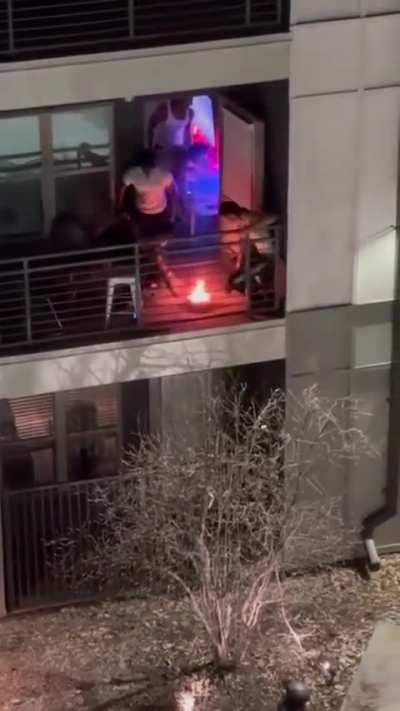 Trying to deal with a fire