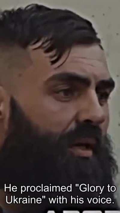 Soldier from Azov regiment about its imprisoned commander Denis "Redis" Prokopenko.