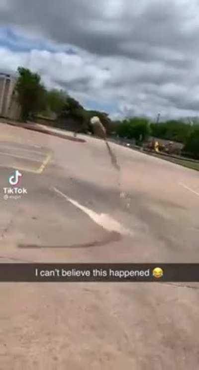 That's a reasonable waste of a soda bottle.