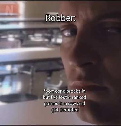 You picked the wrong house to Rob 😂🤬