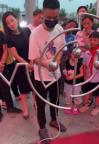 steady hand wins a stuffed animal