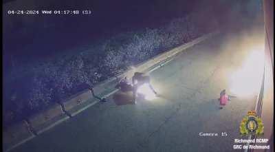 WCGW trying to commit arson on a building