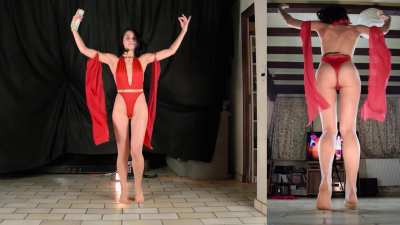 High cut bodysuit are the best to dance in