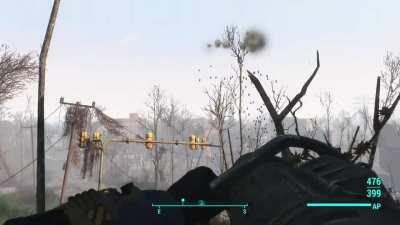 [fallout 4] audio warning! a gun I made a while back...