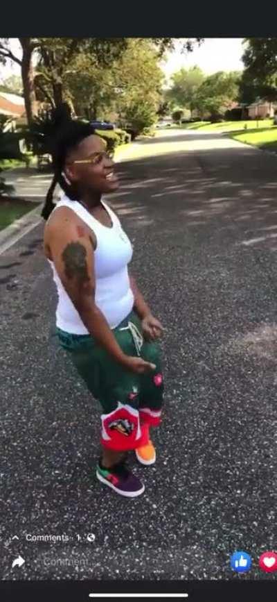 🎱’s cousin a month after treyd was killed , the day poppa and cp3 were shot