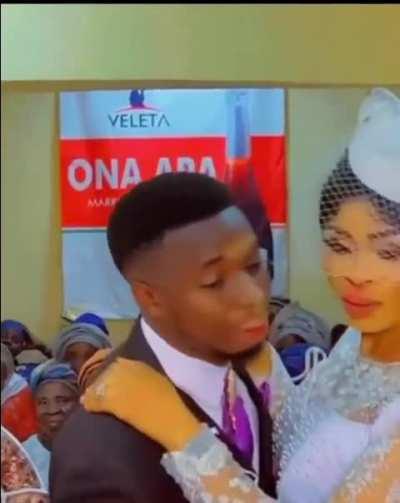 You may kiss the bride