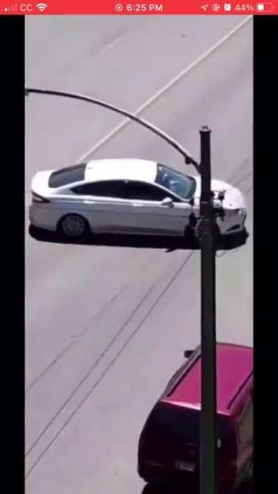 Throwing rocks at cars