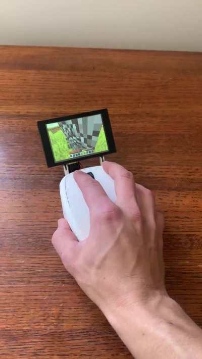 You can play Minecraft on a mouse now...