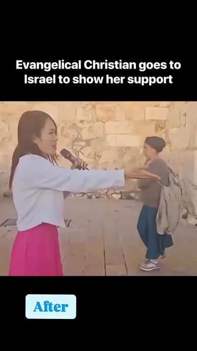 Why do Cristians try so hard to support the Israelis!?