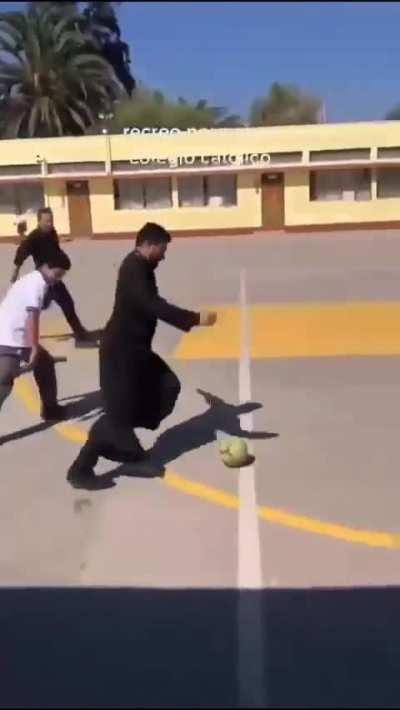 Average South American catholic priest: