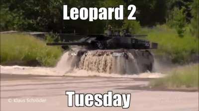 It's Leopard 2 Tuesday