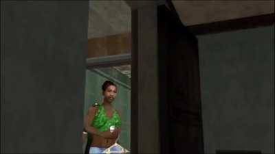 [VIDEO] I completely missed the boat back in 2004 and never got a chance to play GTA San Andreas. Just started on my PS4 for the first time & I'm really impressed by the quality of the acting & writing