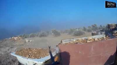 Katibat al-Tawhid wal-Jihad(Uzbek rebel group) footage of their assault on Southern Aleppo. 2nd of August, 2016