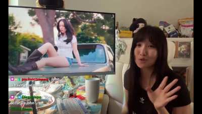 Aria watched Jodi's MV on stream