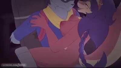 Carmelita Fox Seduces Sly Cooper (Eipril) |w/sound| [M/F]