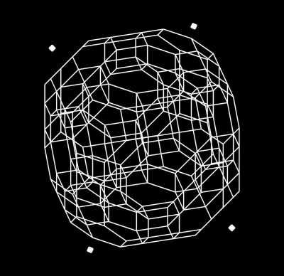 Signalis Logo Rotating 3D Wireframe Animation