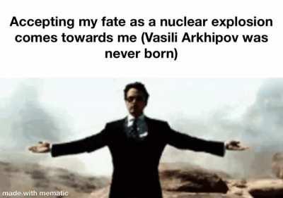 I think we should all thank him