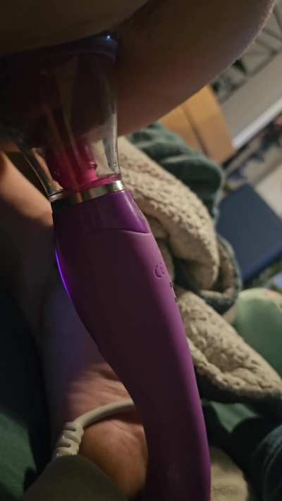 Just enough stimulation to make her drip and edge, but not enough to get her off. Fucktoy's simply perform better when they are denied and kept on the edge 