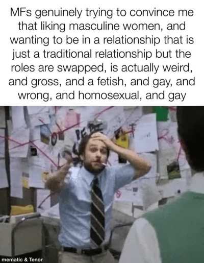 Fellas, is it gay to date women?