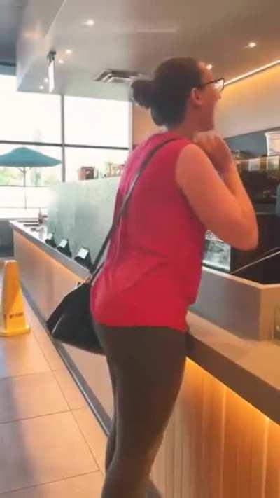 Karen yells over coffee at Starbucks
