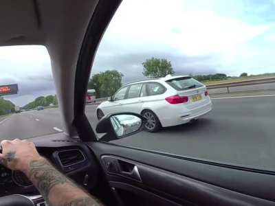 Trying to keep left from Manchester to London