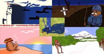 Gondolas on the compass,enjoy the music :-)