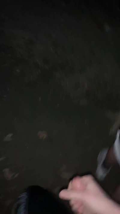 I didn’t expect him to spray so much!