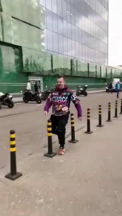 Playing to try not to hit your balls