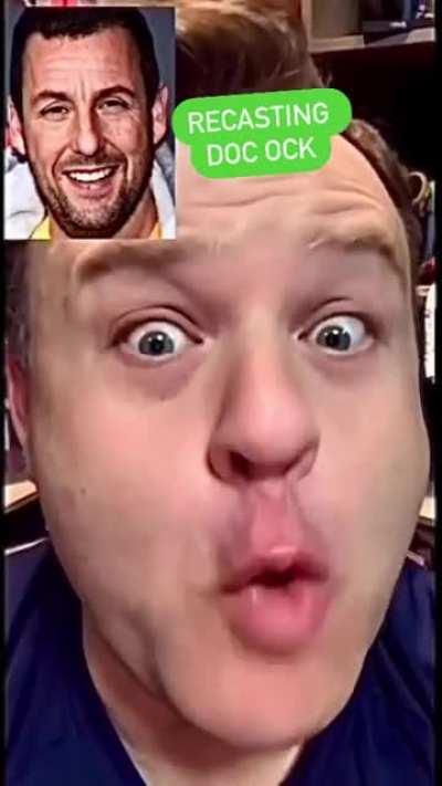 Frank Caliendo impersonating different celebrities if they were to be cast as Doctor Octopus from Spiderman franchise