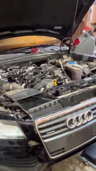 Help please 2010 Audi a4 is trying to be a tractor