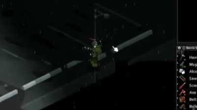 That moment when you move to quickly and not see the edge of a building...besides that, im glad I found the game! Its a refreshing take on survival games imo.