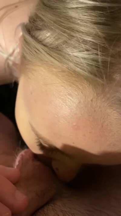 I always make sure to get everything. Who wants to be next? I need a volunteer🤤😉