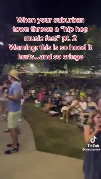 When your suburban neighbors throw a rap party 