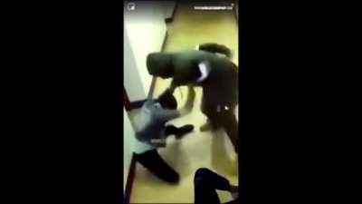 Dude knocks out basically everyone he sees