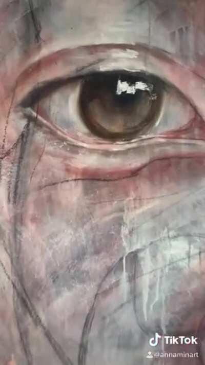 A painting I made for my undergrad thesis, was meant to show it at my schools graduation show but that got cancelled because of covid, thought I’d share it here!