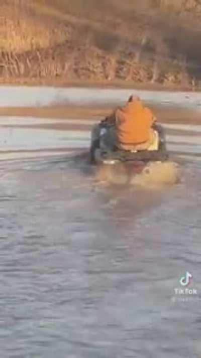 I thought he was gonna get stuck