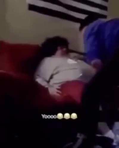 Bro ate them punches