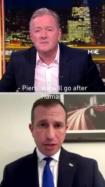 Its refreshing to see reporters like Piers Morgan asking some tough questions! 👏 👏 👏