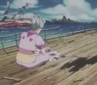 How depressed would you rank 1999 Hisoka? (Yall notice the small shoulder pat he gives himself for comfort?🥺)