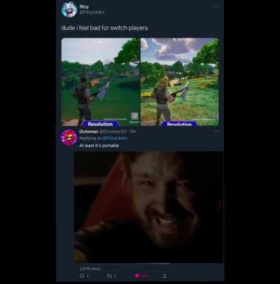 Switch is one of a kind (in a bad way)