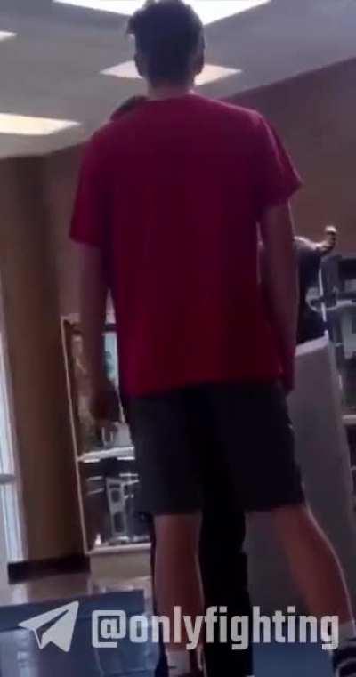 Dude rocked so hard he's playing invisible harp