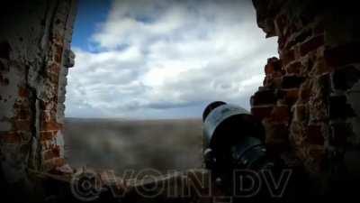ru pov: Russian soldiers fire 9K38 Igla man portable surface to air missile