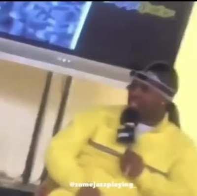 he said it so casually